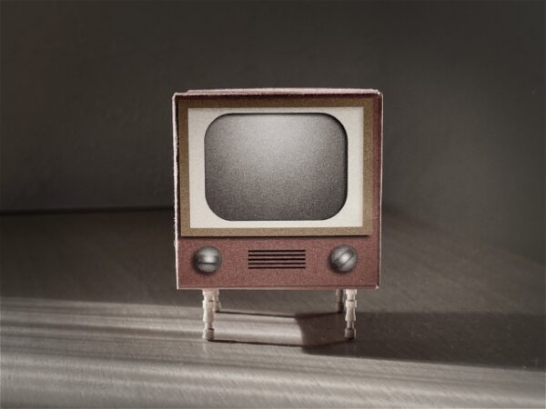 ブラウン管テレビのイメージ